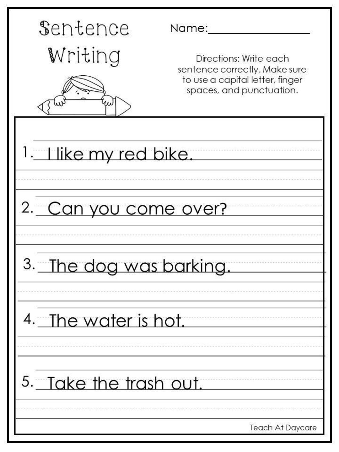 1st Grade English Worksheets Free Printables