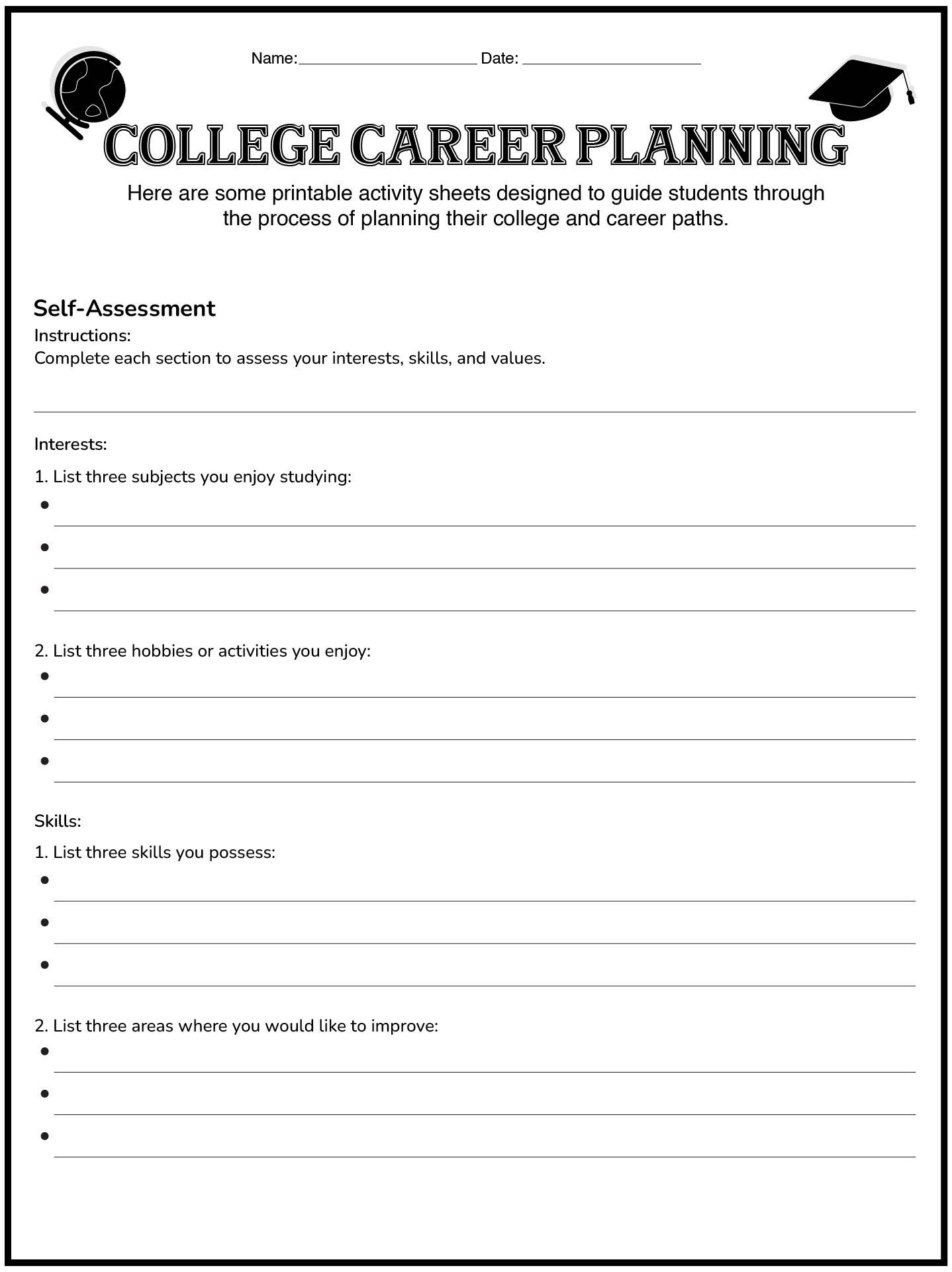 13 Career Activities Worksheets Free PDF At Worksheeto 13 Career Activities Worksheets Free PDF At Worksheeto
