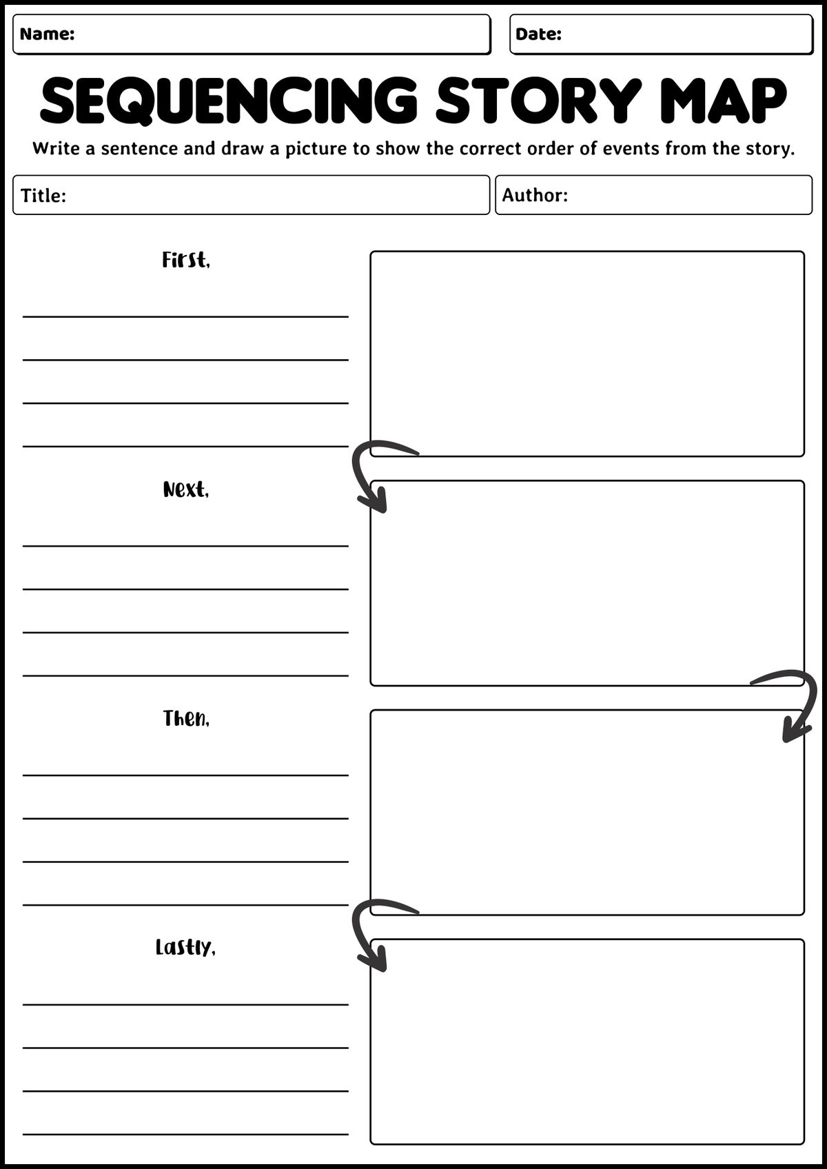 14 Story Sequencing Worksheets 3rd Grade 14 Story Sequencing Worksheets 3rd Grade