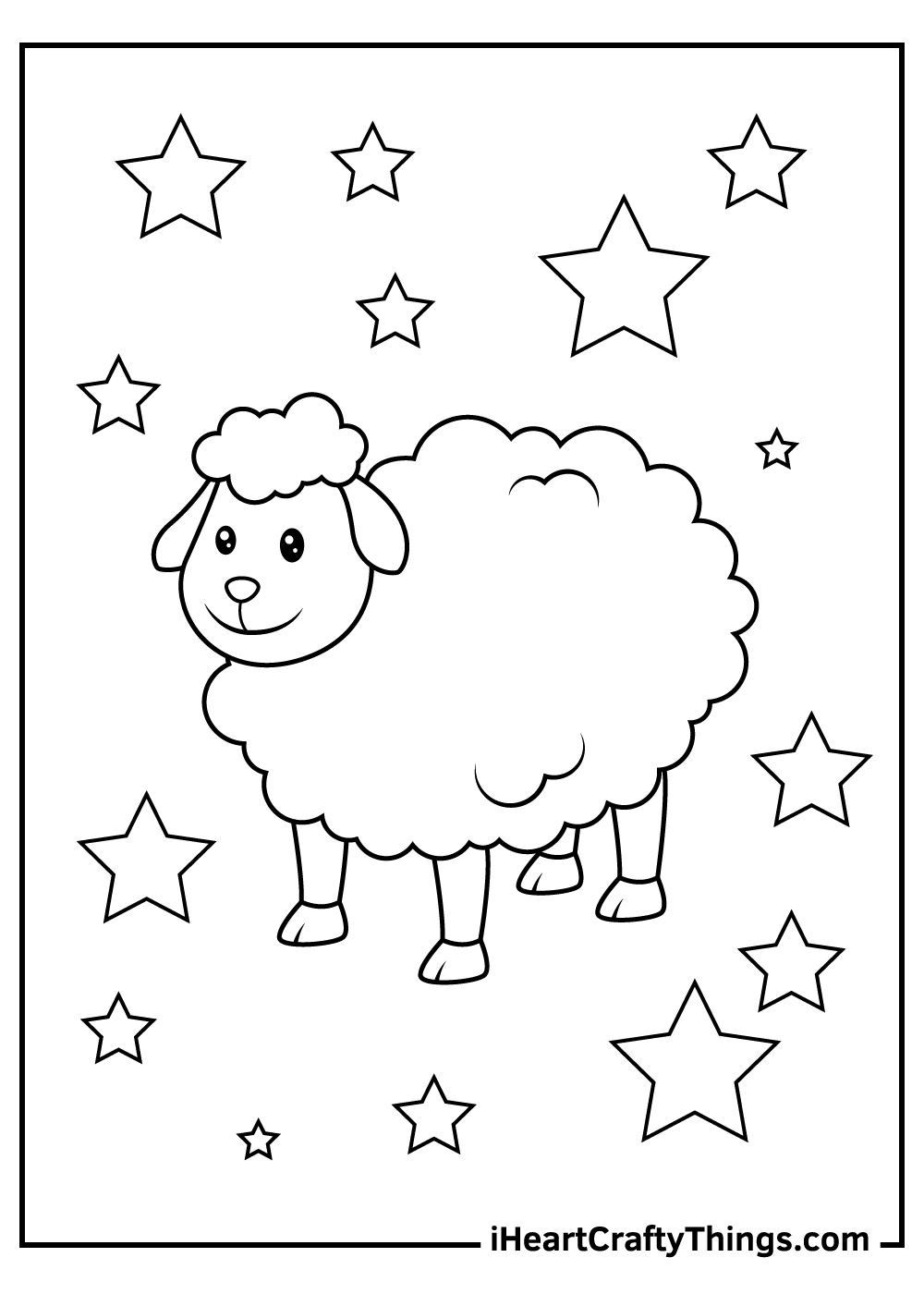 15 Sheep Coloring Pages 100 Free Printables