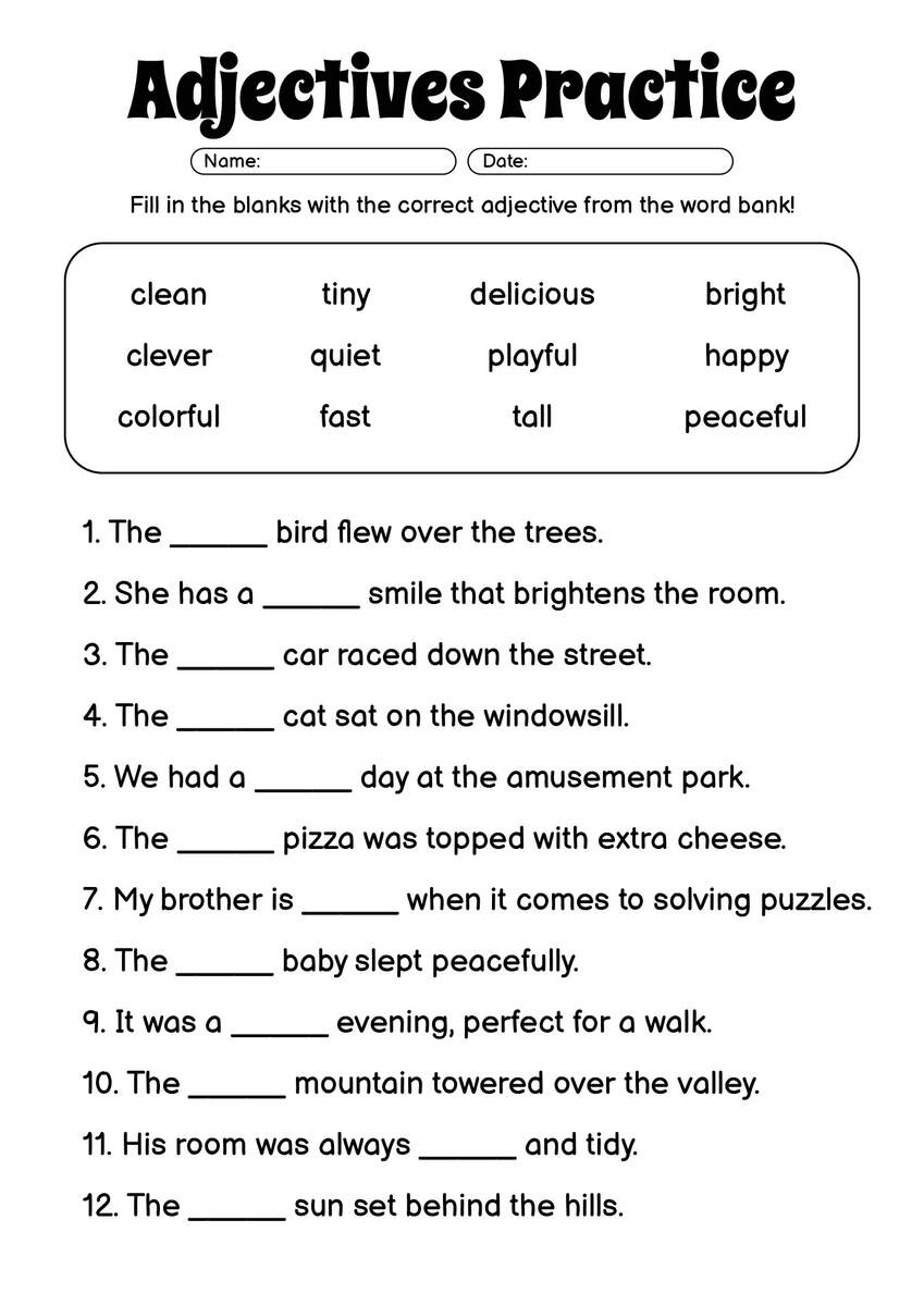 Match And Complete The Words Worksheet For Grade 4 Kidpid
