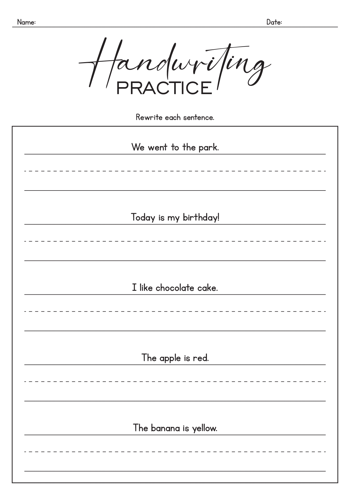 19 Writing Worksheets For 1st Graders Free PDF At Worksheeto 19 Writing Worksheets For 1st Graders Free PDF At Worksheeto
