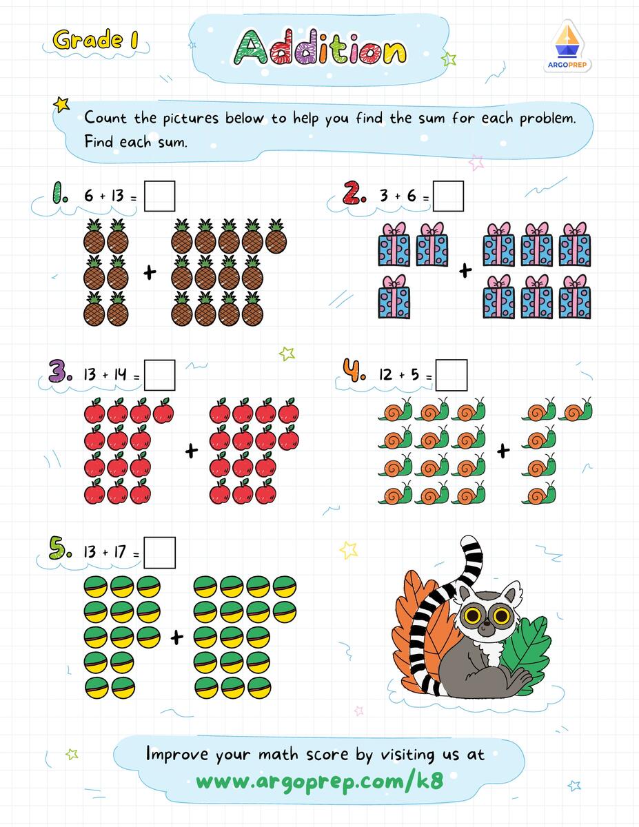 Addition And Subtraction Facts To 20 Worksheets Math Worksheets 1st 2nd Grade Teaching Ideas Made Easy