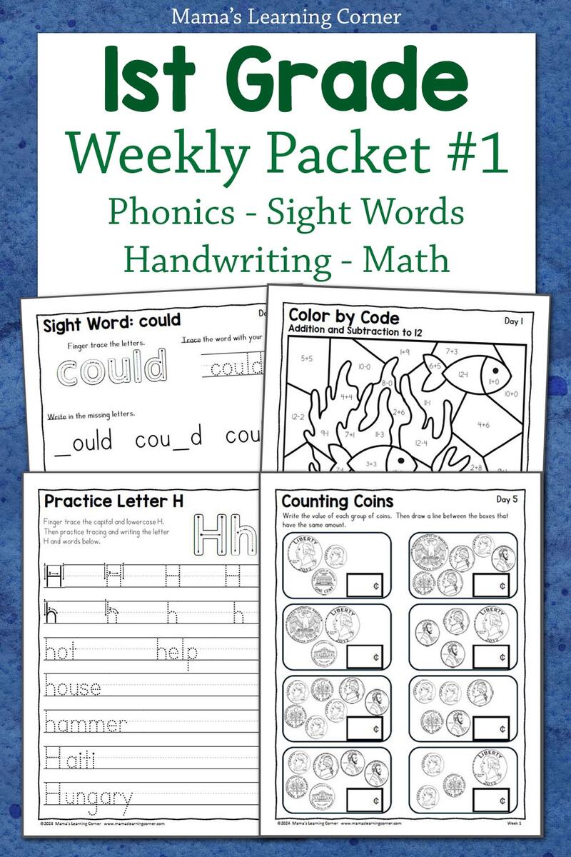 Free 1st Grade Math Worksheet Templates To Customize Canva