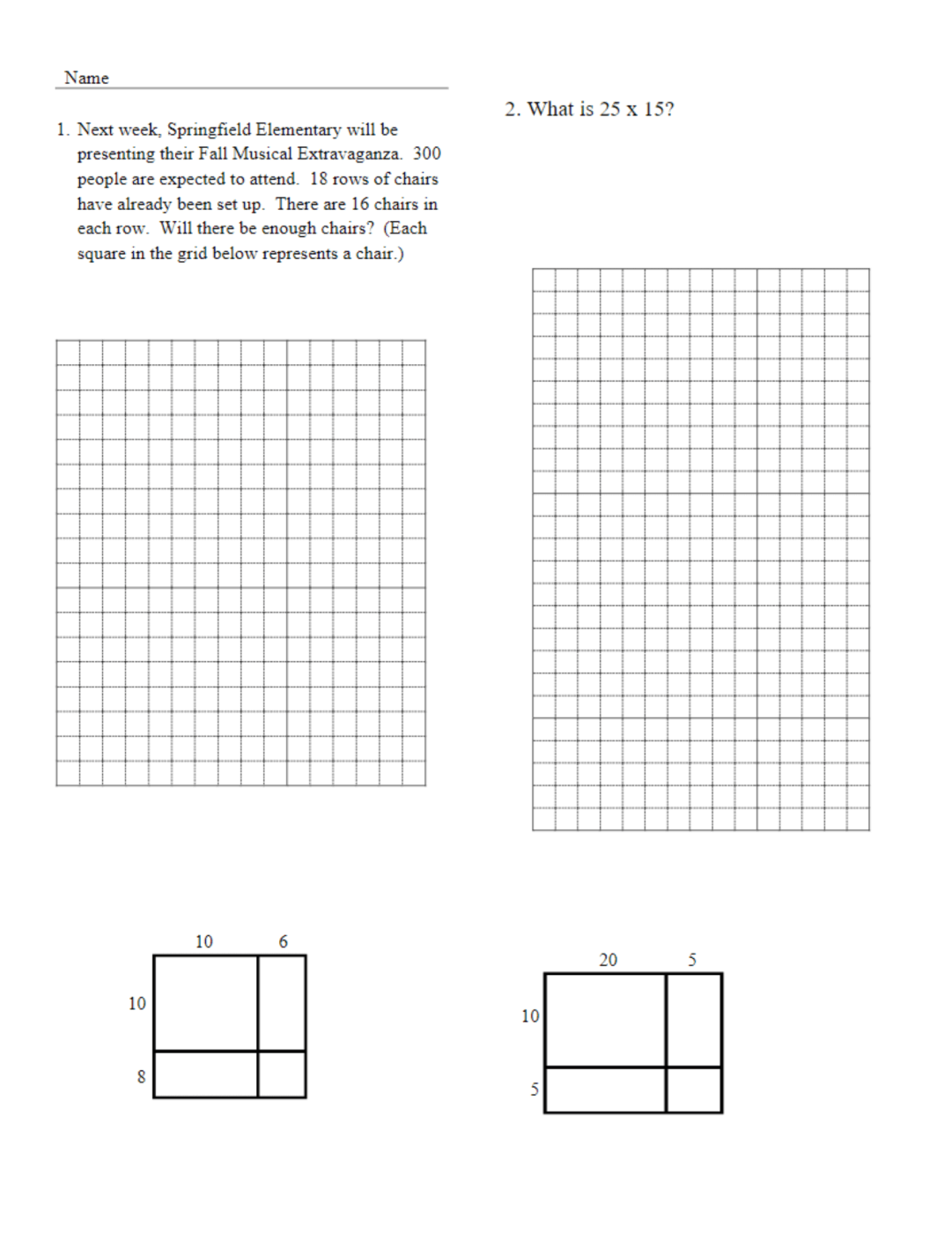 2 Digit By 2 Digit Multiplication Worksheet With Area Models Free Pdf MathFactLab 2 Digit By 2 Digit Multiplication Worksheet With Area Models Free Pdf MathFactLab