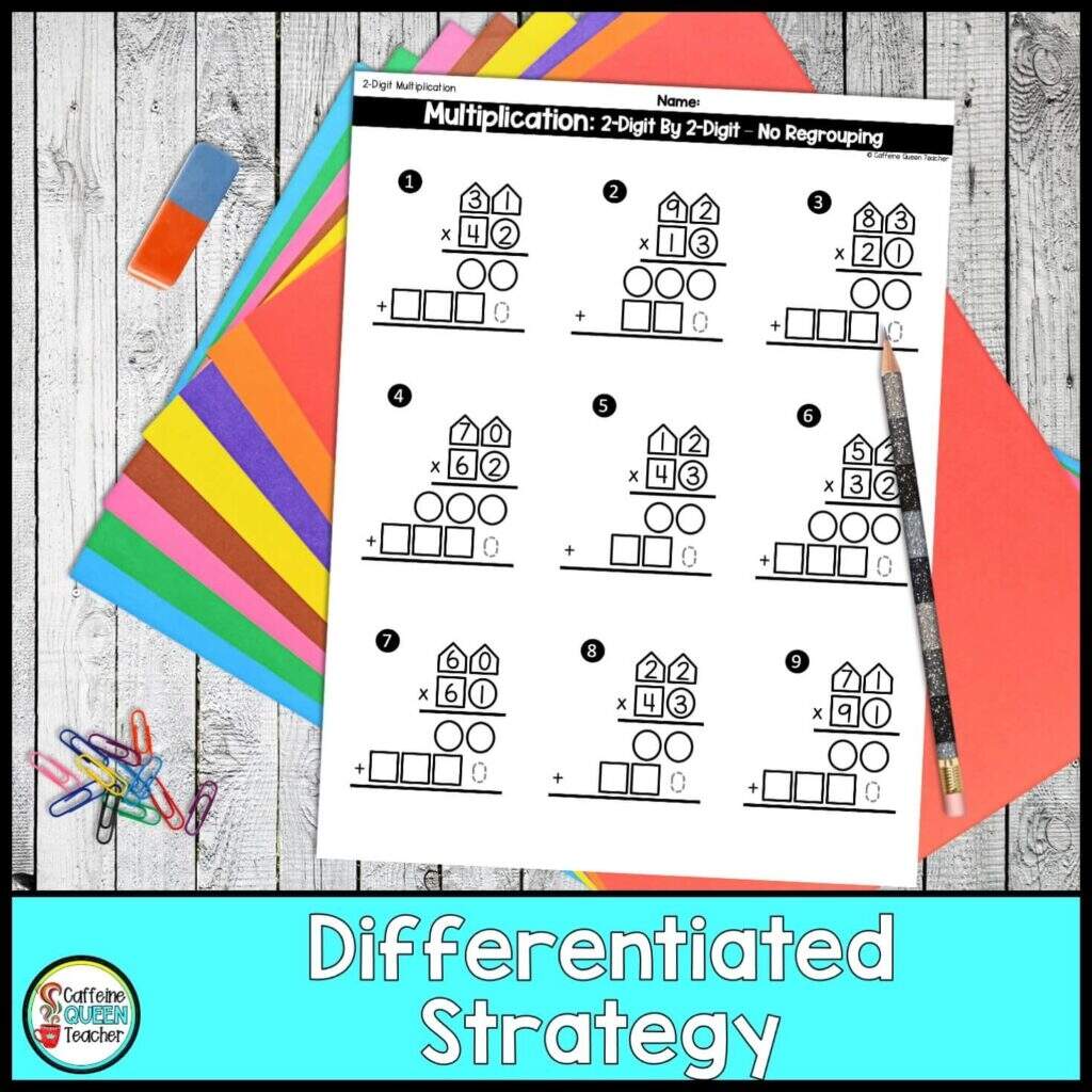 2 Digit Multiplication Made Simple Worksheets That Actually Work Caffeine Queen Teacher 2 Digit Multiplication Made Simple Worksheets That Actually Work Caffeine Queen Teacher