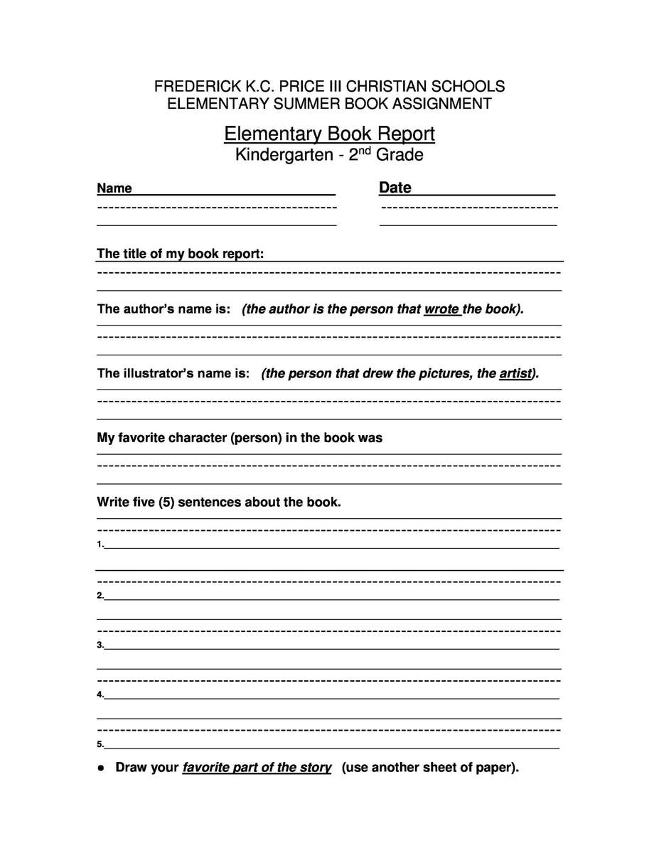 30 Book Report Templates Reading Worksheets 30 Book Report Templates Reading Worksheets