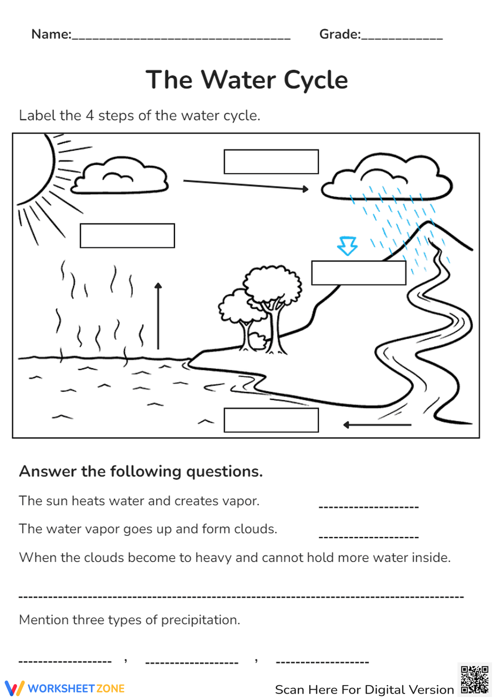 FREE Printable Solar System Worksheets For Students