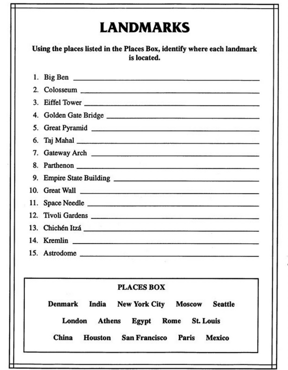 7th Grade Social Studies Week 1 Assignment Gateway Charter Academy Worksheets Library