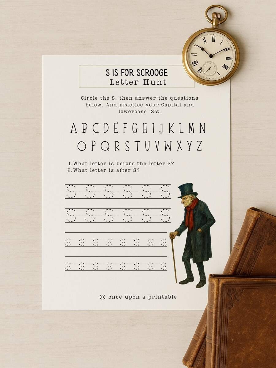 A Christmas Carol Worksheets Free Printables Once Upon A Printable