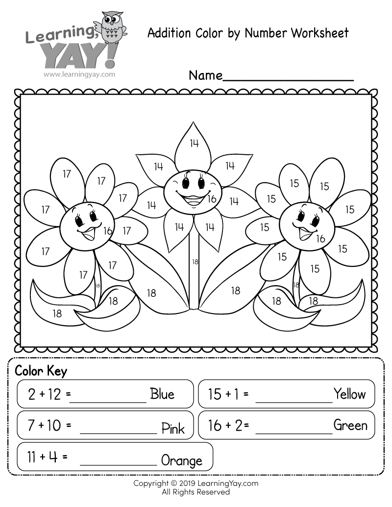 Count Color 1st Grade Math Worksheet Catholic TheCatholicKid