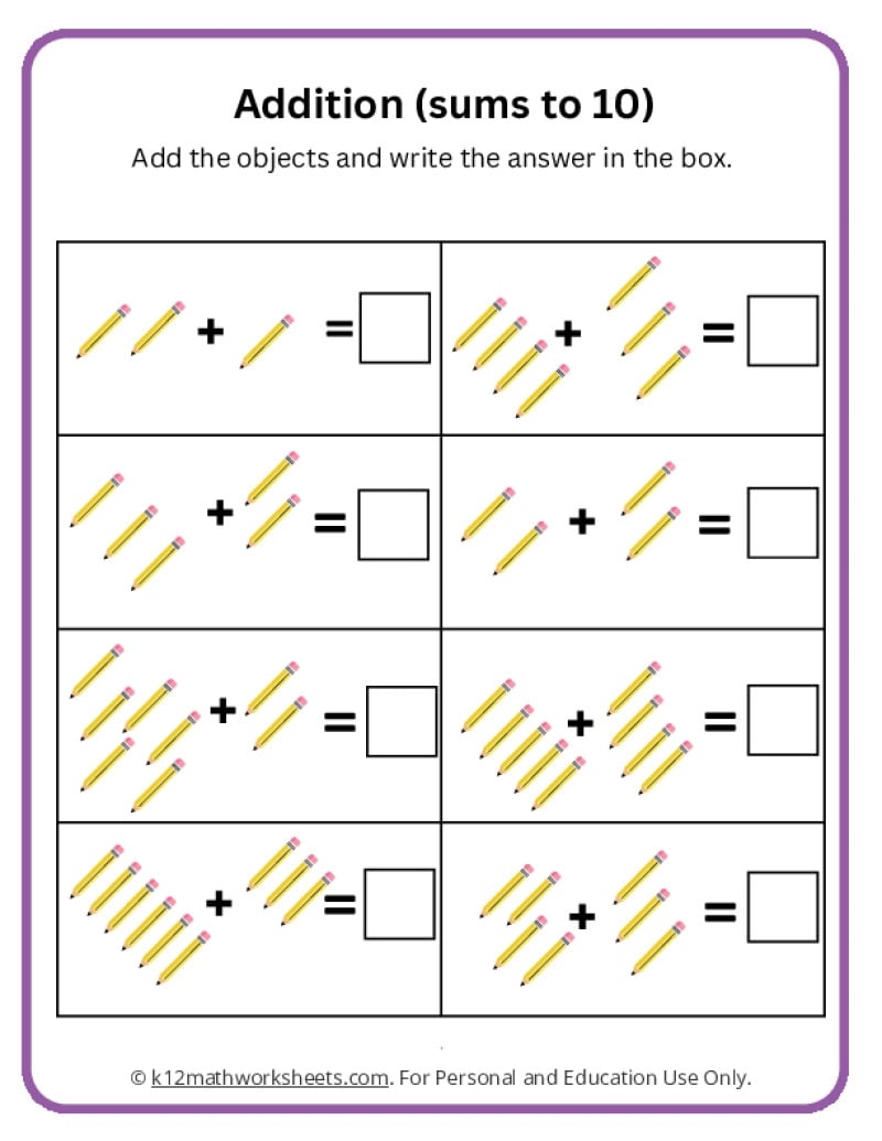 Addition Worksheets K12 Math Worksheets Addition Worksheets K12 Math Worksheets