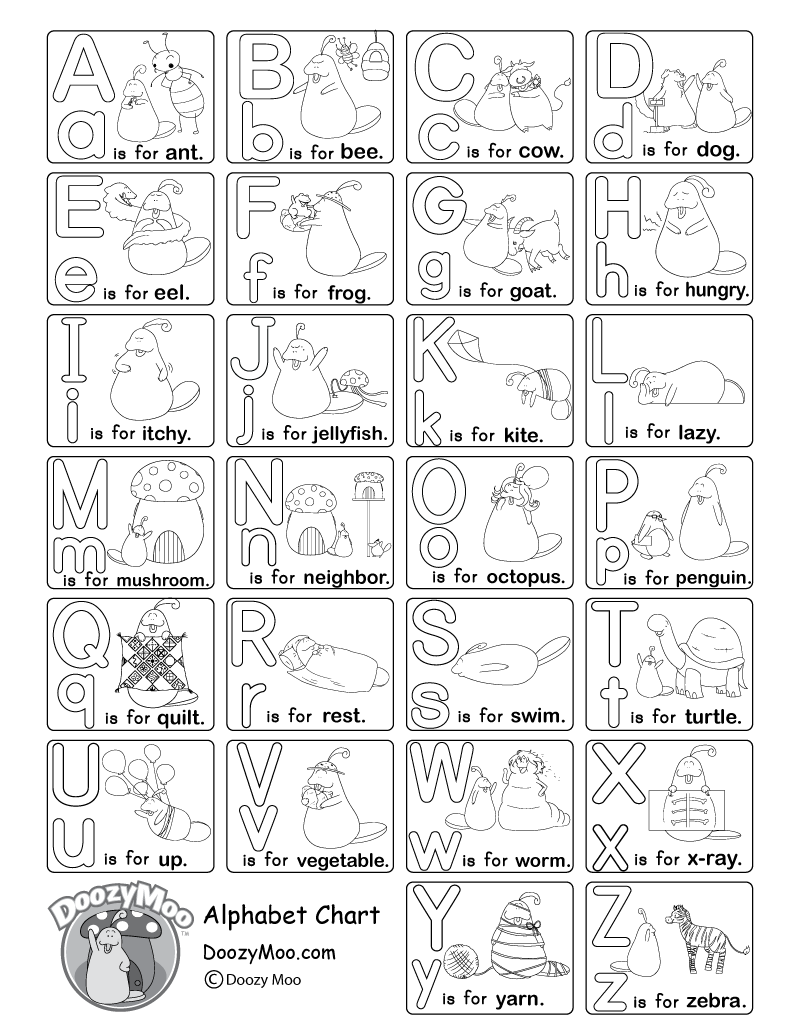 Alphabet Worksheets Free Printables Doozy Moo Complete The Alphabet Worksheet Free Printable Doozy Moo