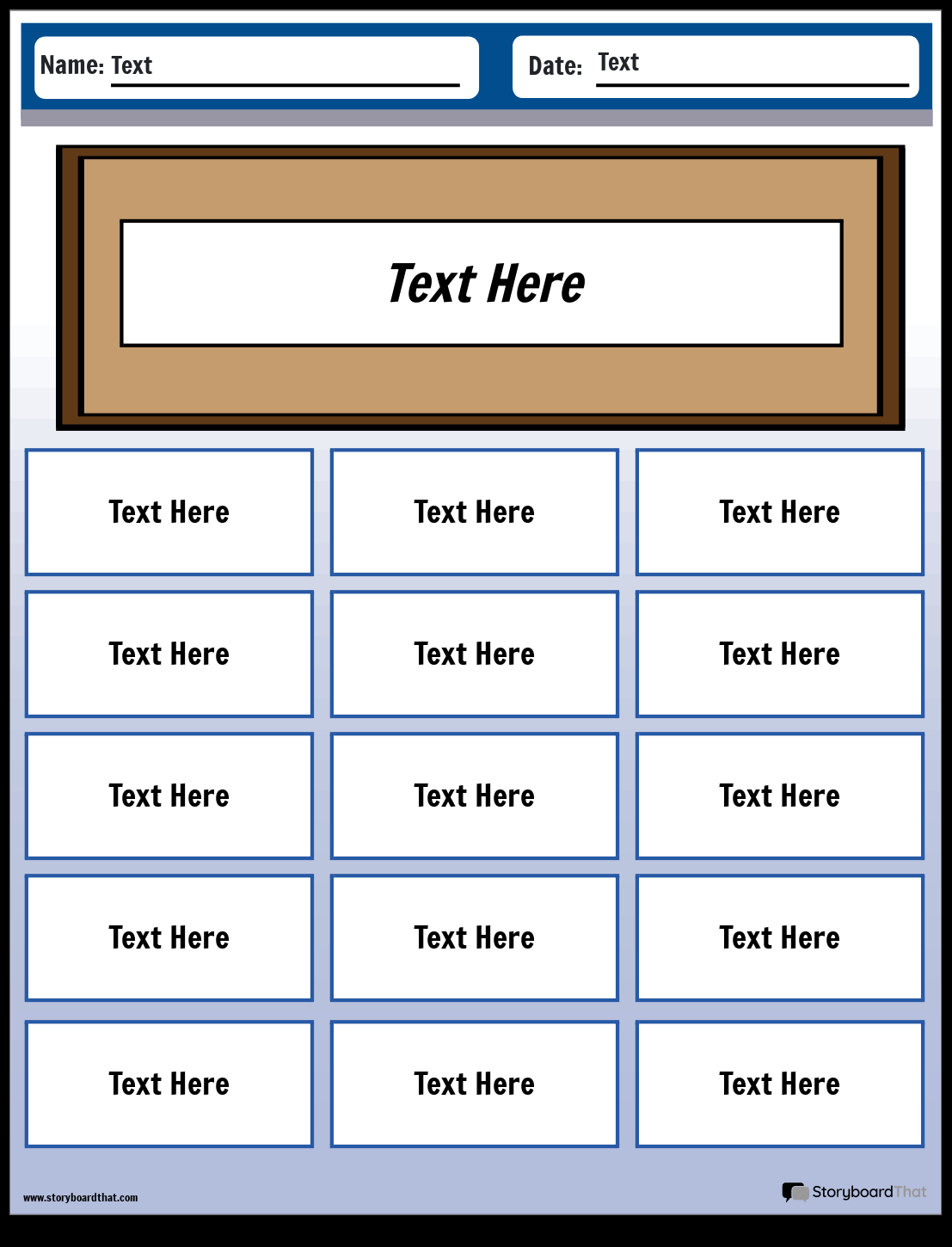 Alphabetical Order Worksheets Create With Storyboard That