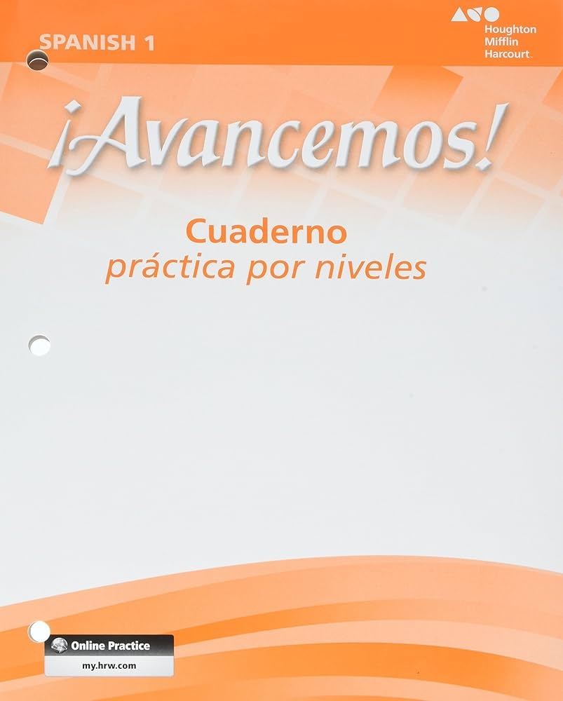 Amazon Cuaderno Practica Por Niveles Student Workbook With Review Bookmarks Level 1 Avancemos Spanish Edition 9780618782185 ML Books Amazon Cuaderno Practica Por Niveles Student Workbook With Review Bookmarks Level 1 Avancemos Spanish Edition 9780618782185 ML Books