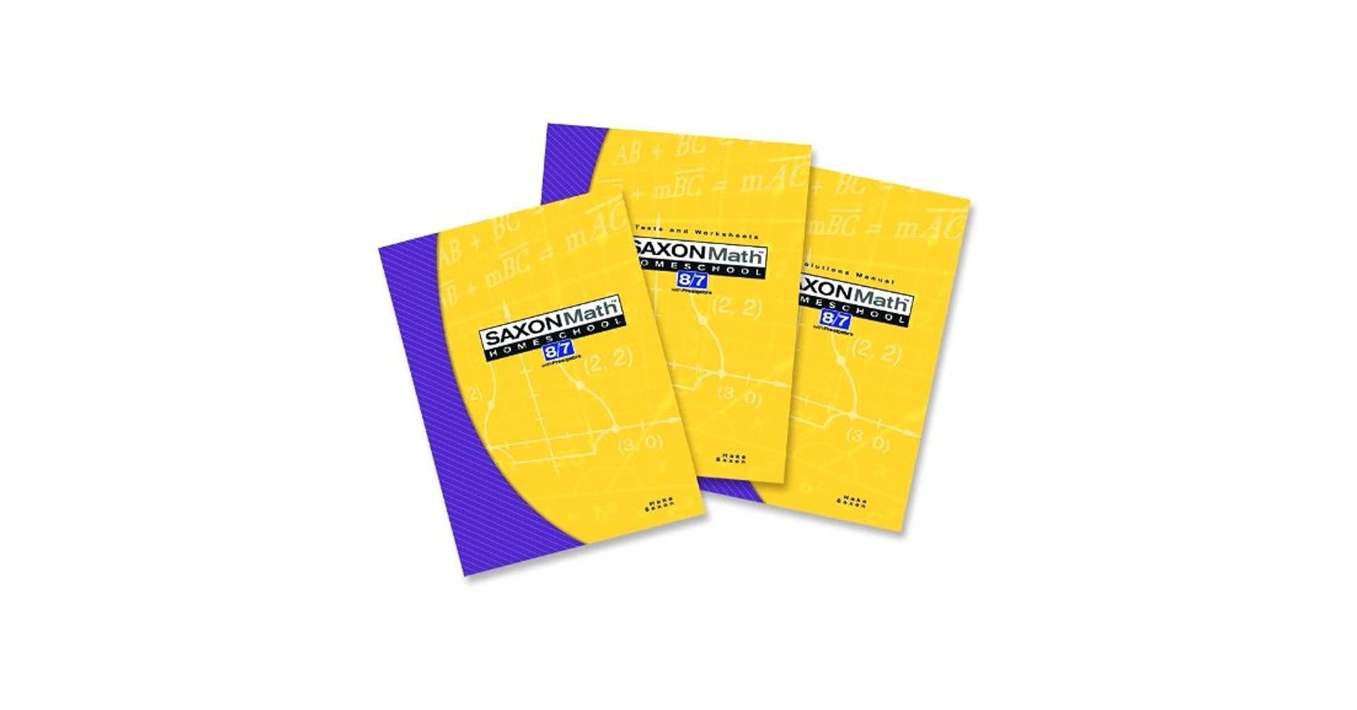 Amazon Saxon Math 8 7 With Prealgebra Kit Text Test Worksheets Solutions Manual 9781591413509 HAKE Libros Amazon Saxon Math 8 7 With Prealgebra Kit Text Test Worksheets Solutions Manual 9781591413509 HAKE Libros