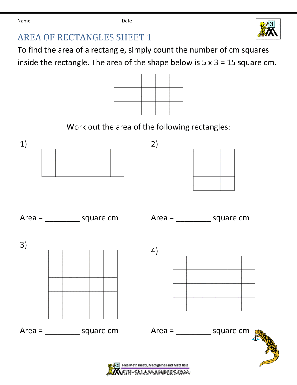 Area Of Rectangle Worksheets Area And Perimeter Of Mixed Shapes K12 Math Worksheets
