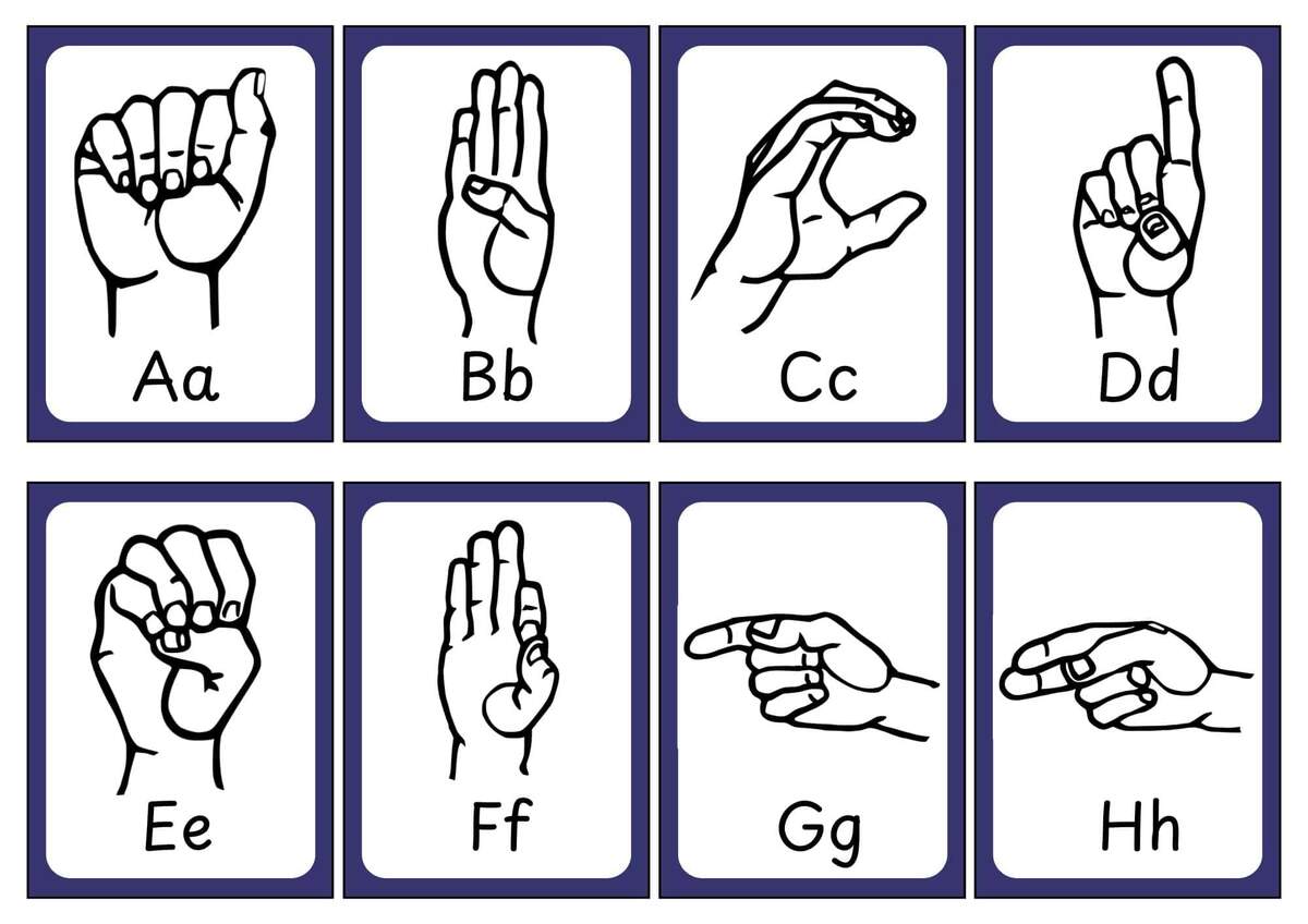 ASL Sign Language Flashcards Free Printables Teach Prints Interactive Sign Language Worksheets Engaging Activities For Learning ASL