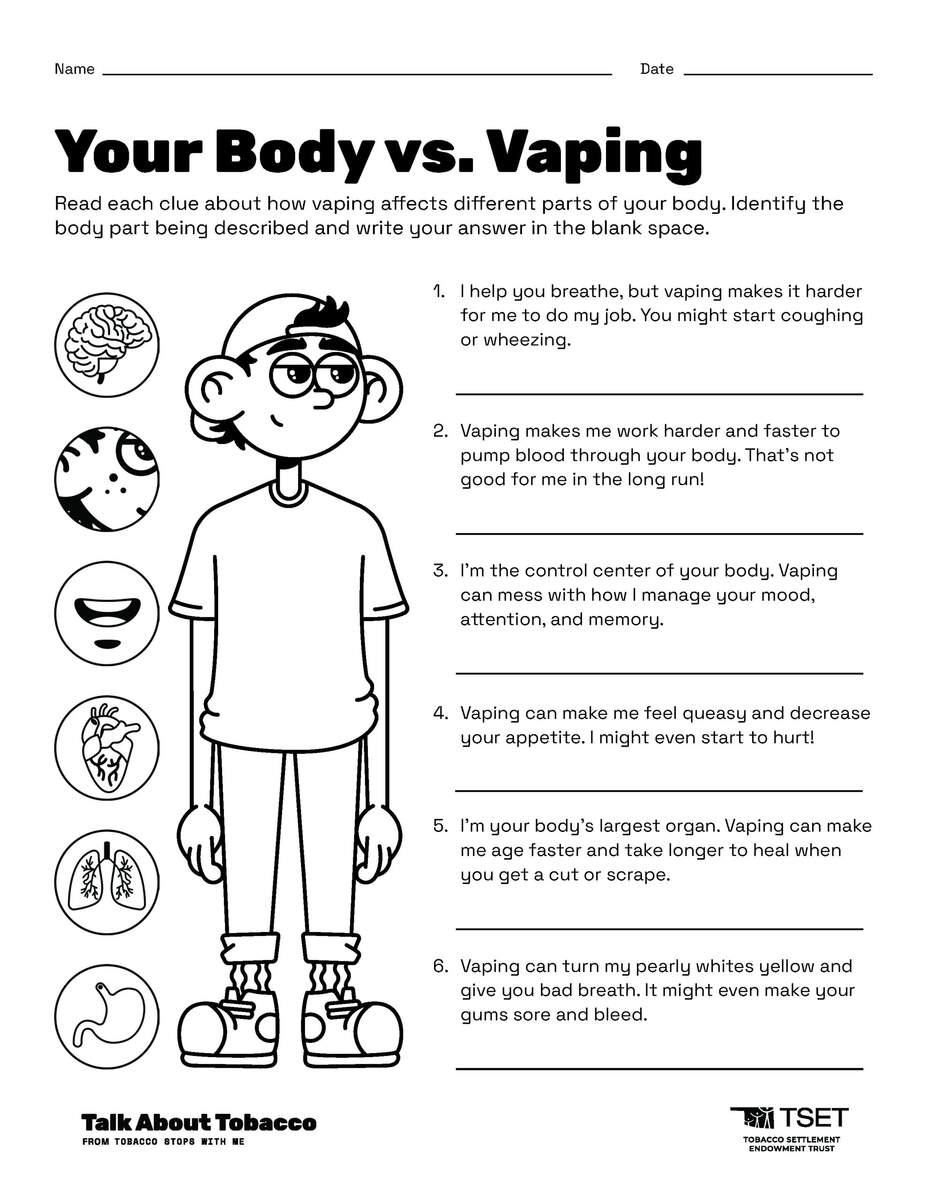 Classroom Resources On Tobacco Prevention Classroom Resources On Tobacco Prevention