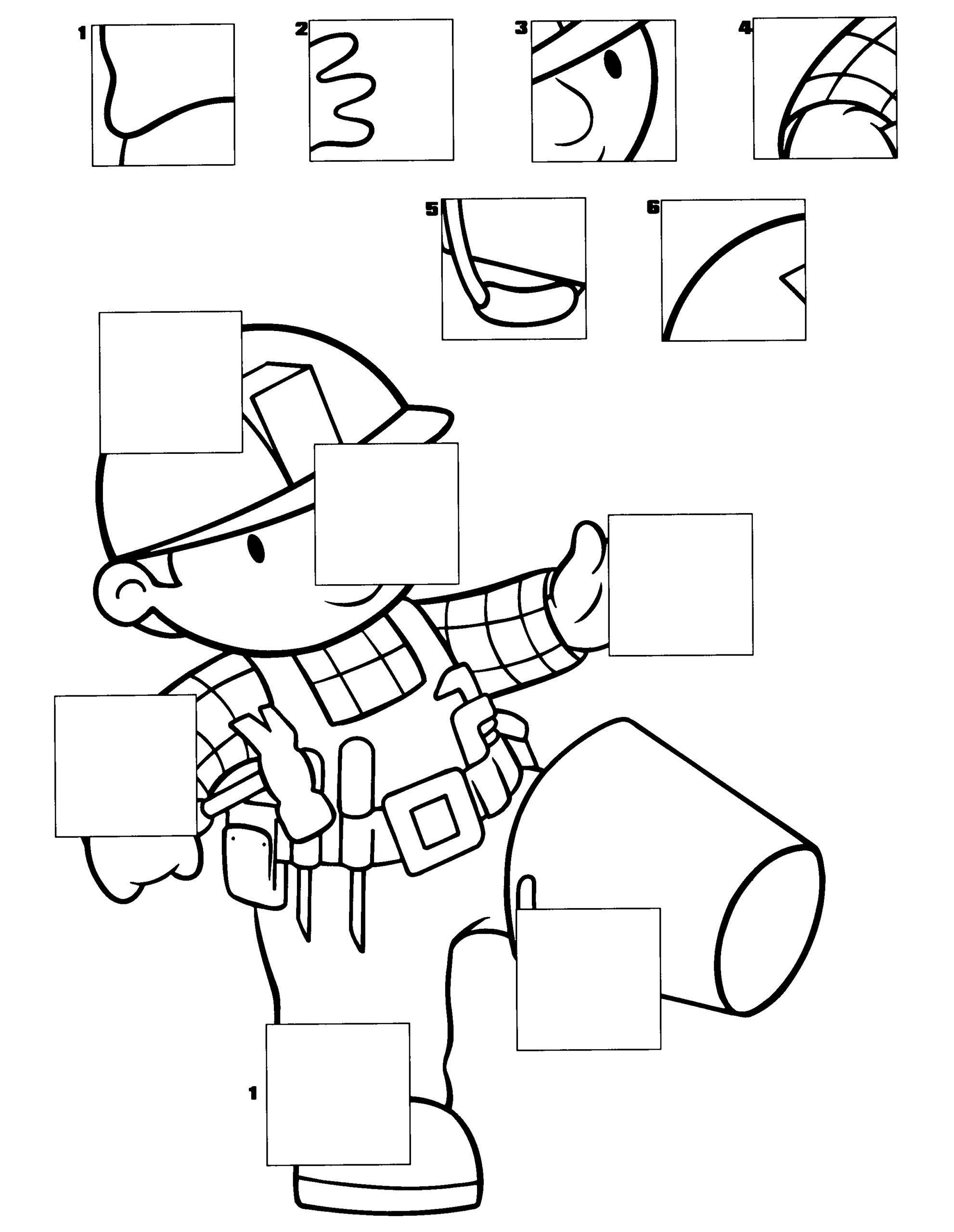 Coloring Page Bob The Builder Coloring Pages 93