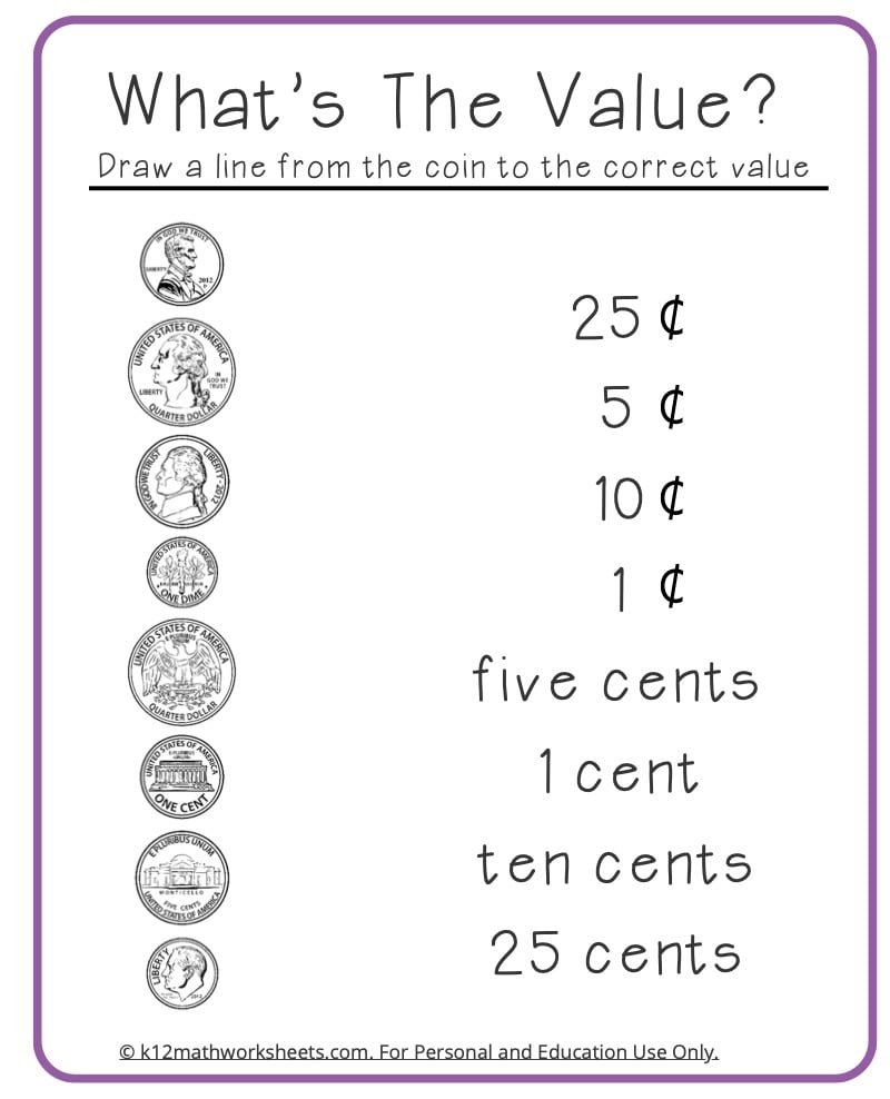 Counting Money Worksheets Counting Money Worksheets