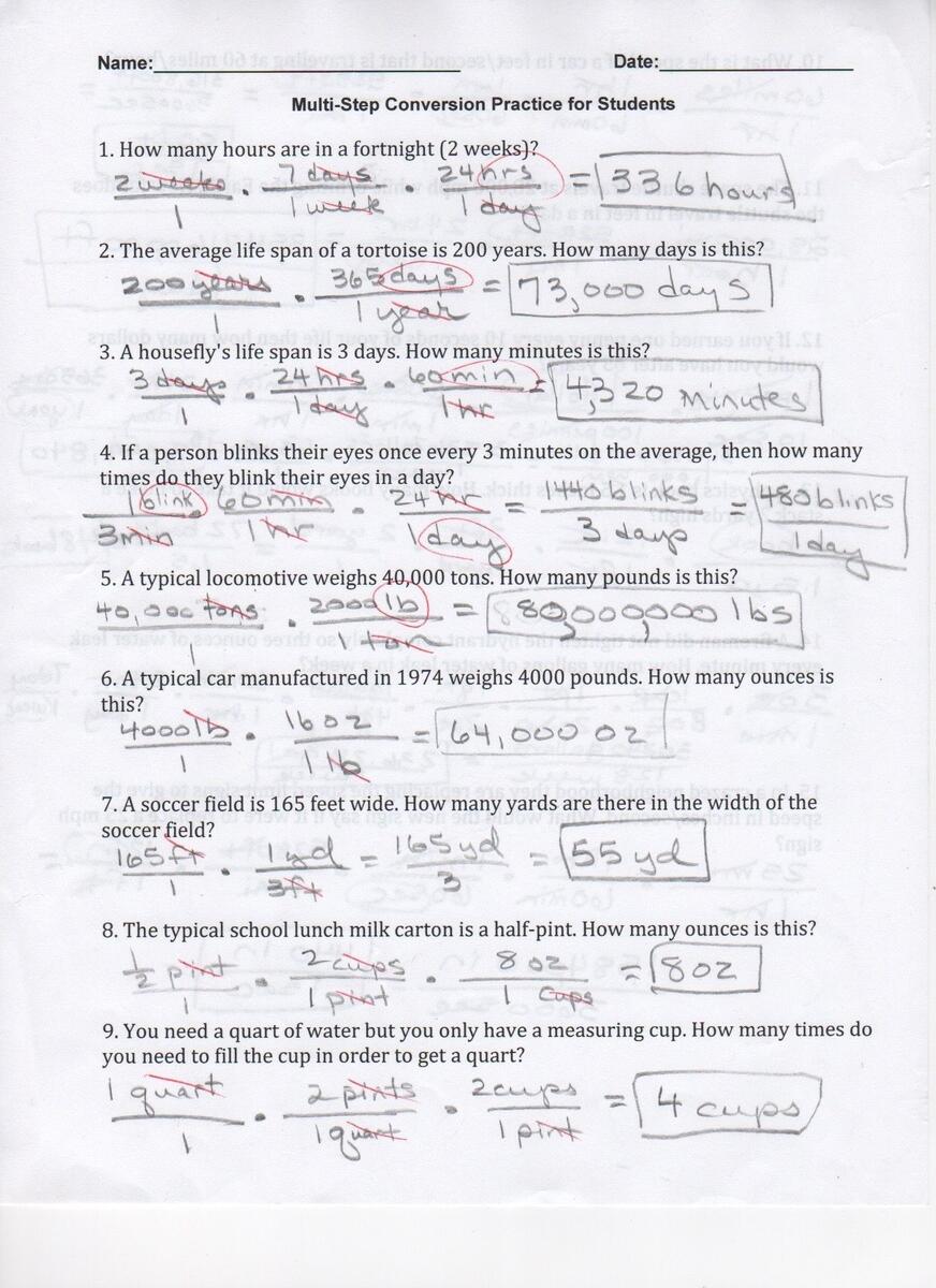 Dimensional Analysis Practice Worksheet Worksheets Library Dimensional Analysis Practice Worksheet Answers Exercises Worksheets Library