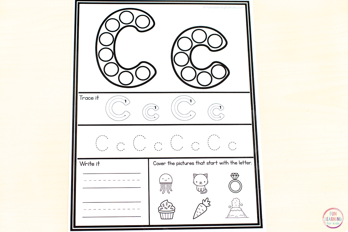 Dot The Letter Alphabet Worksheets Dot The Letter Alphabet Worksheets