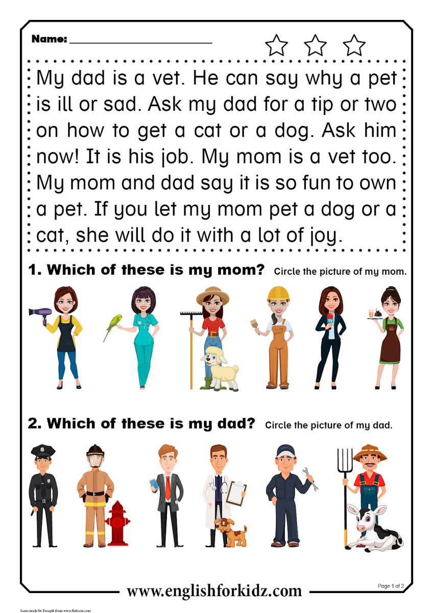 English For Kids Step By Step Reading Comprehension Worksheets Short Word Stories 15 Printable Short Story Worksheets Free PDF At Worksheeto