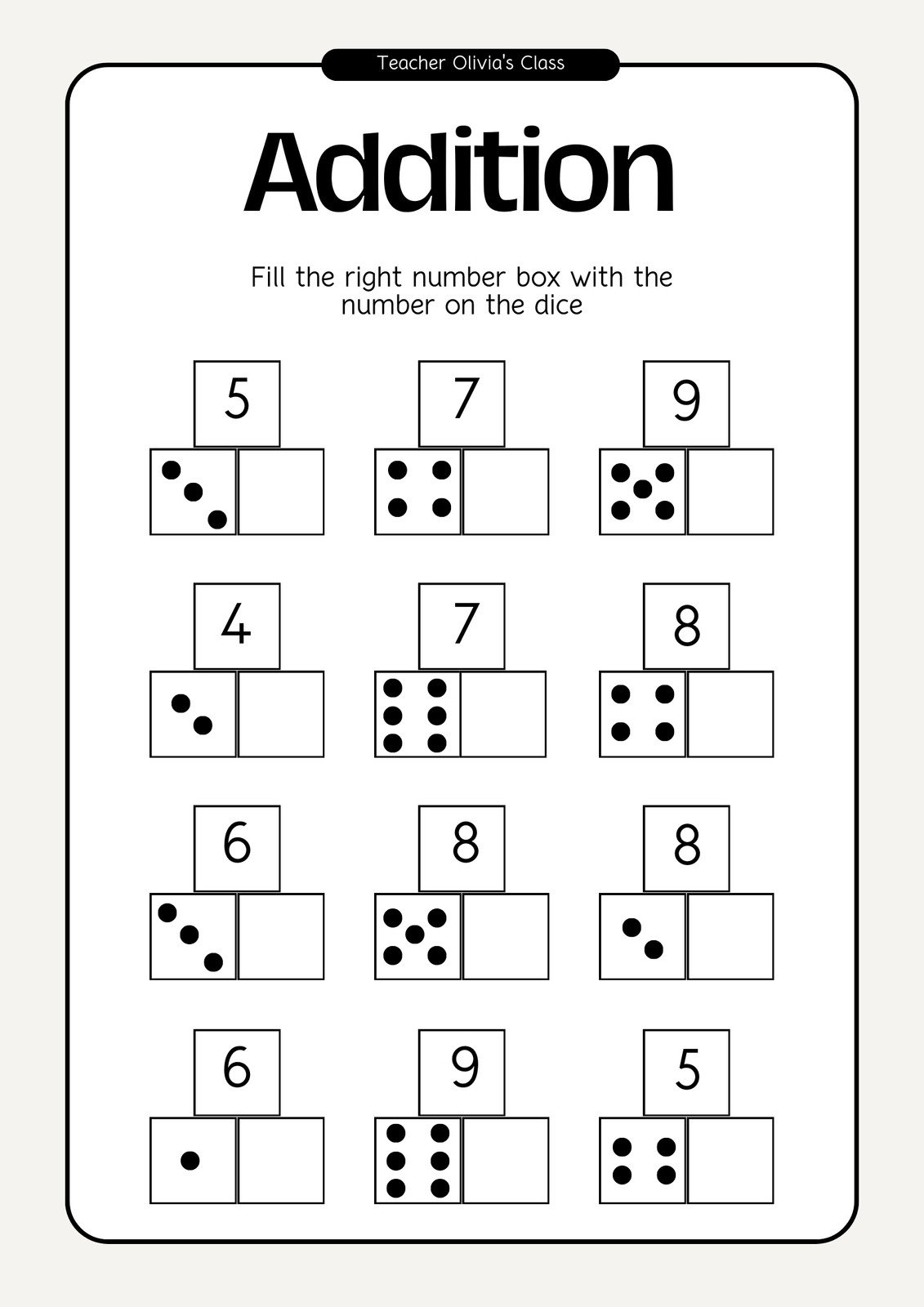 Free 1st Grade Math Worksheet Templates To Customize Canva Free 1st Grade Math Worksheet Templates To Customize Canva