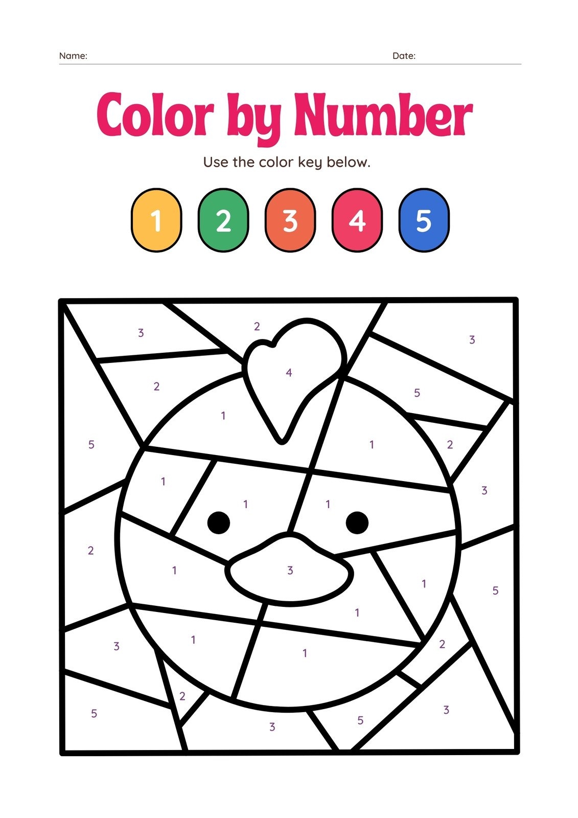 Free Custom Printable Animal Worksheet Templates Canva