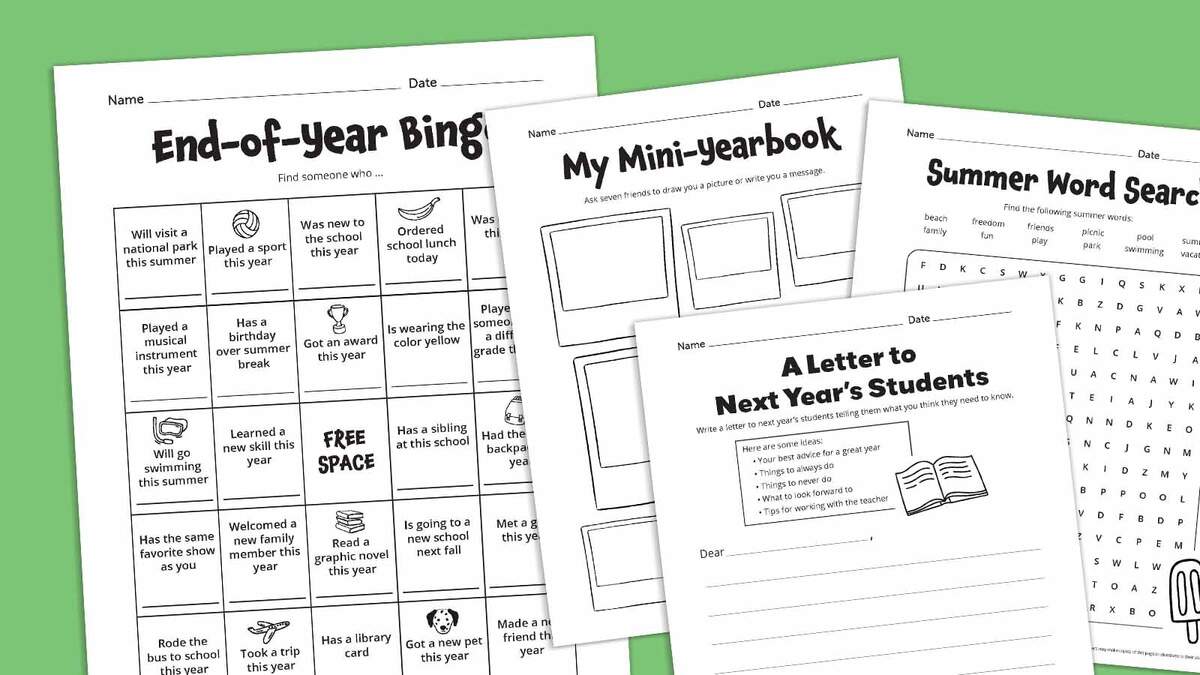 Last Day Of School Coloring Pages Free Printable PDFs Cute Coloring Pages For Kids