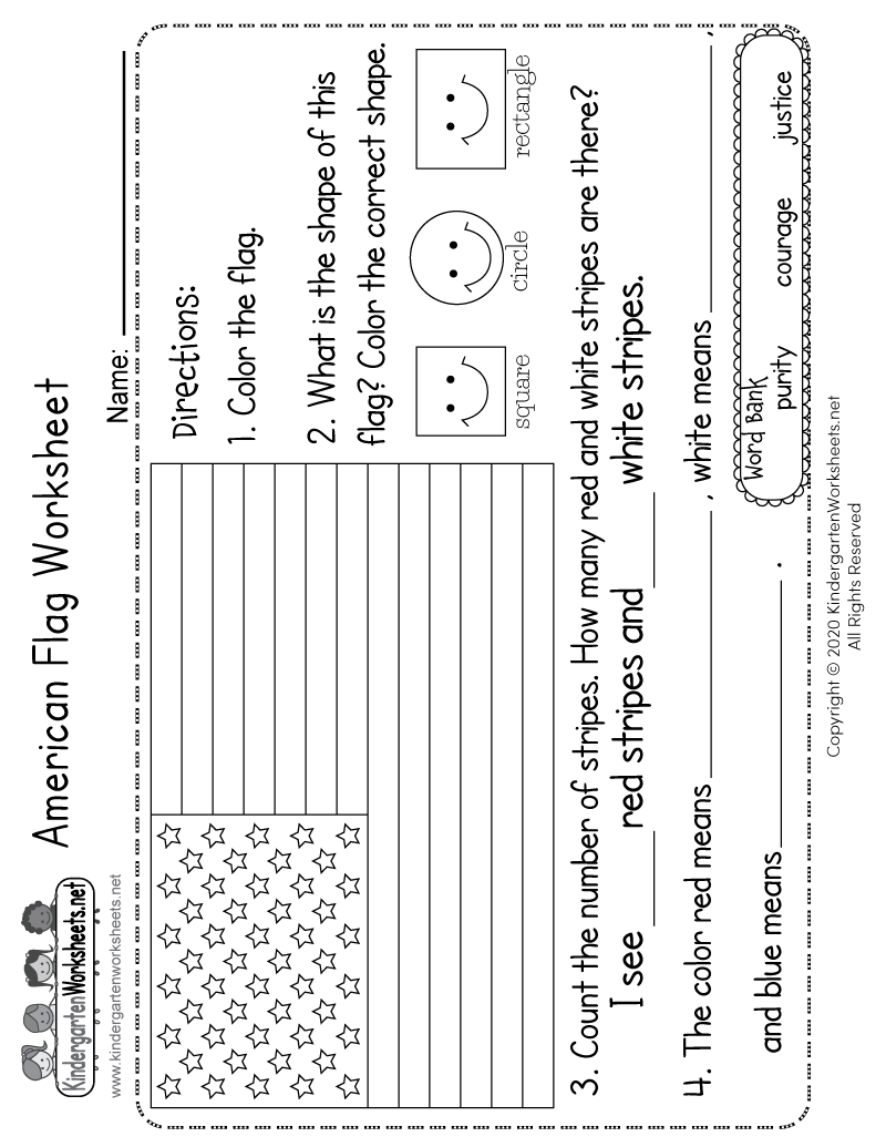 Best 10 American Flag Coloring Pages Little Sprout