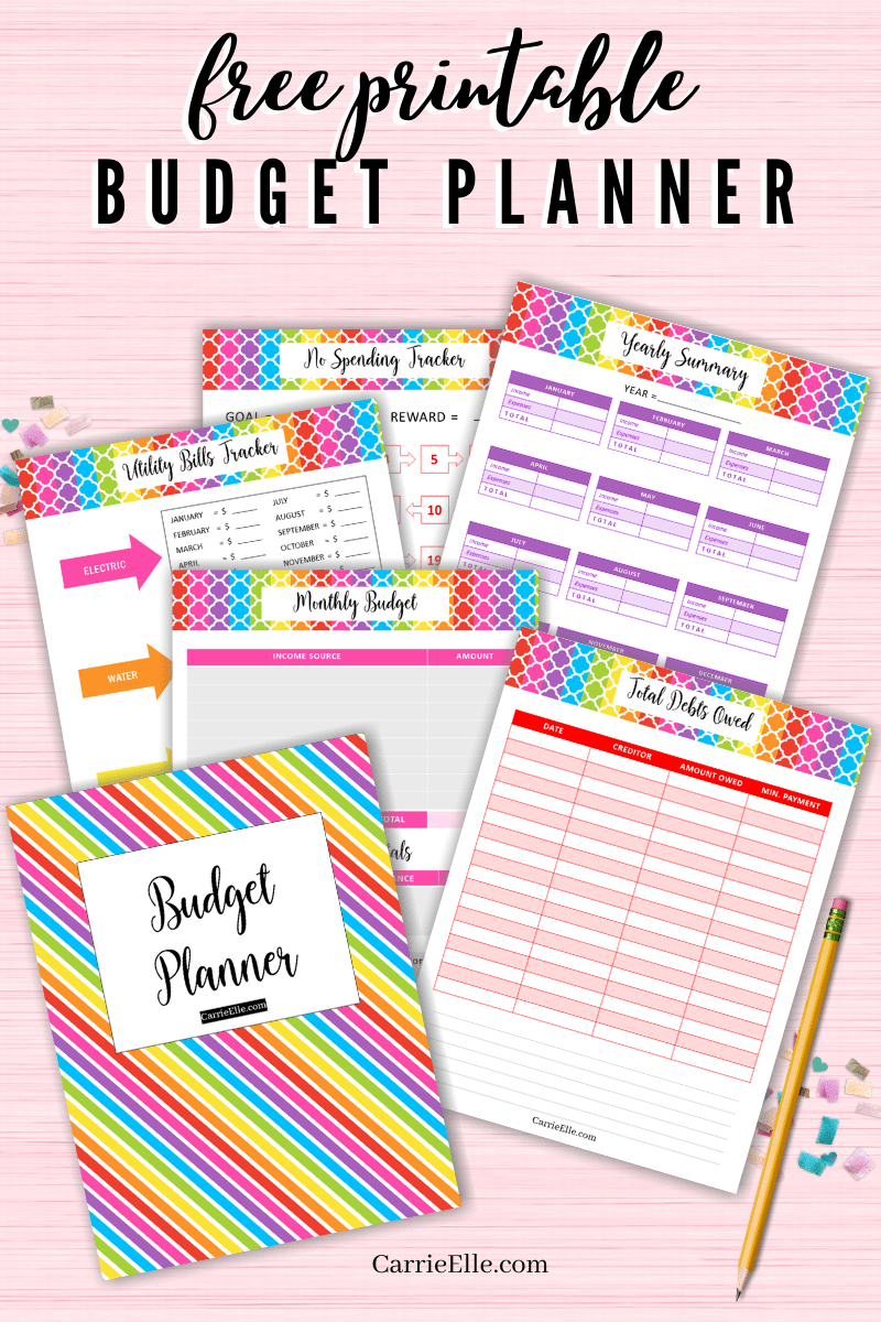 Family Binder Budgeting Printables Clean And Scentsible