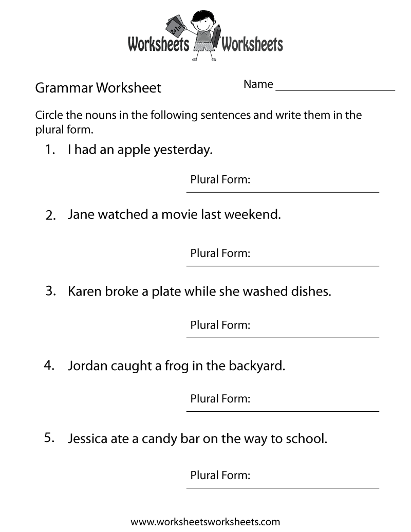 15 074 English Grammar PDF Worksheets With Answers Grammarism