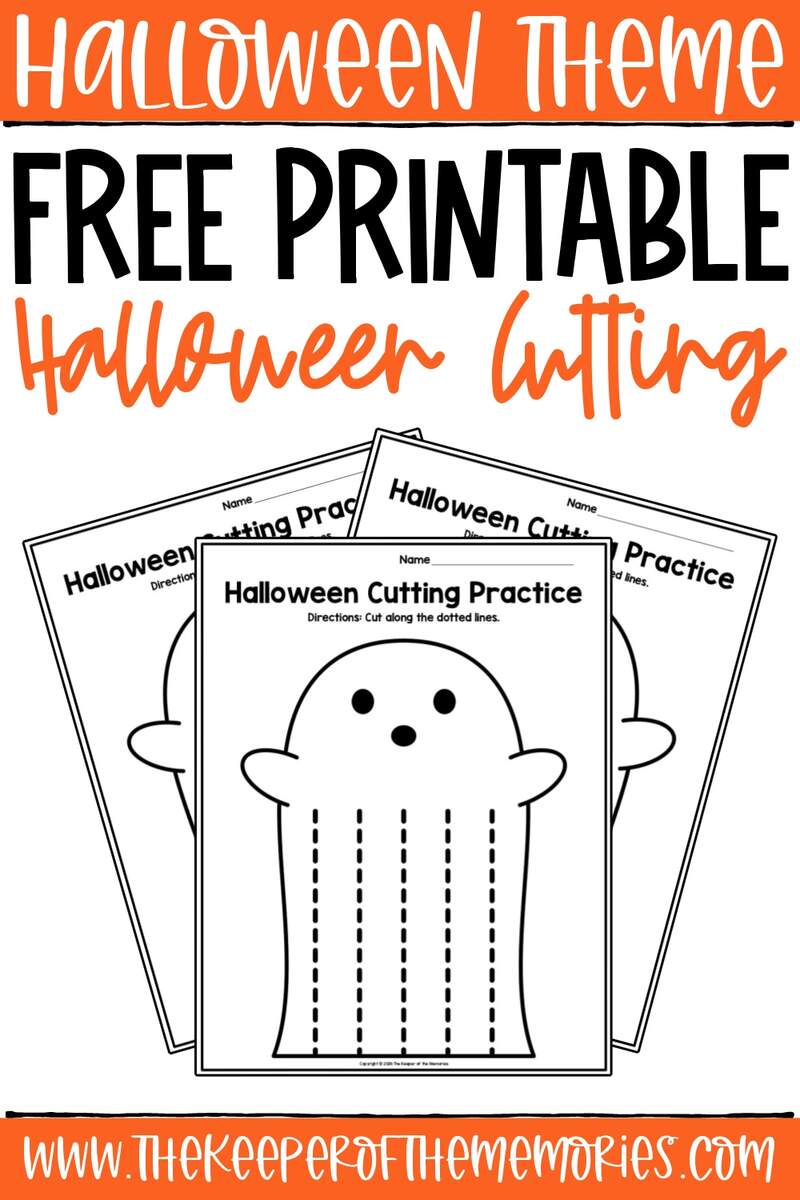 Free Printable Halloween Cutting Practice Worksheets The Keeper Of The Memories Free Printable Halloween Cutting Practice Worksheets The Keeper Of The Memories