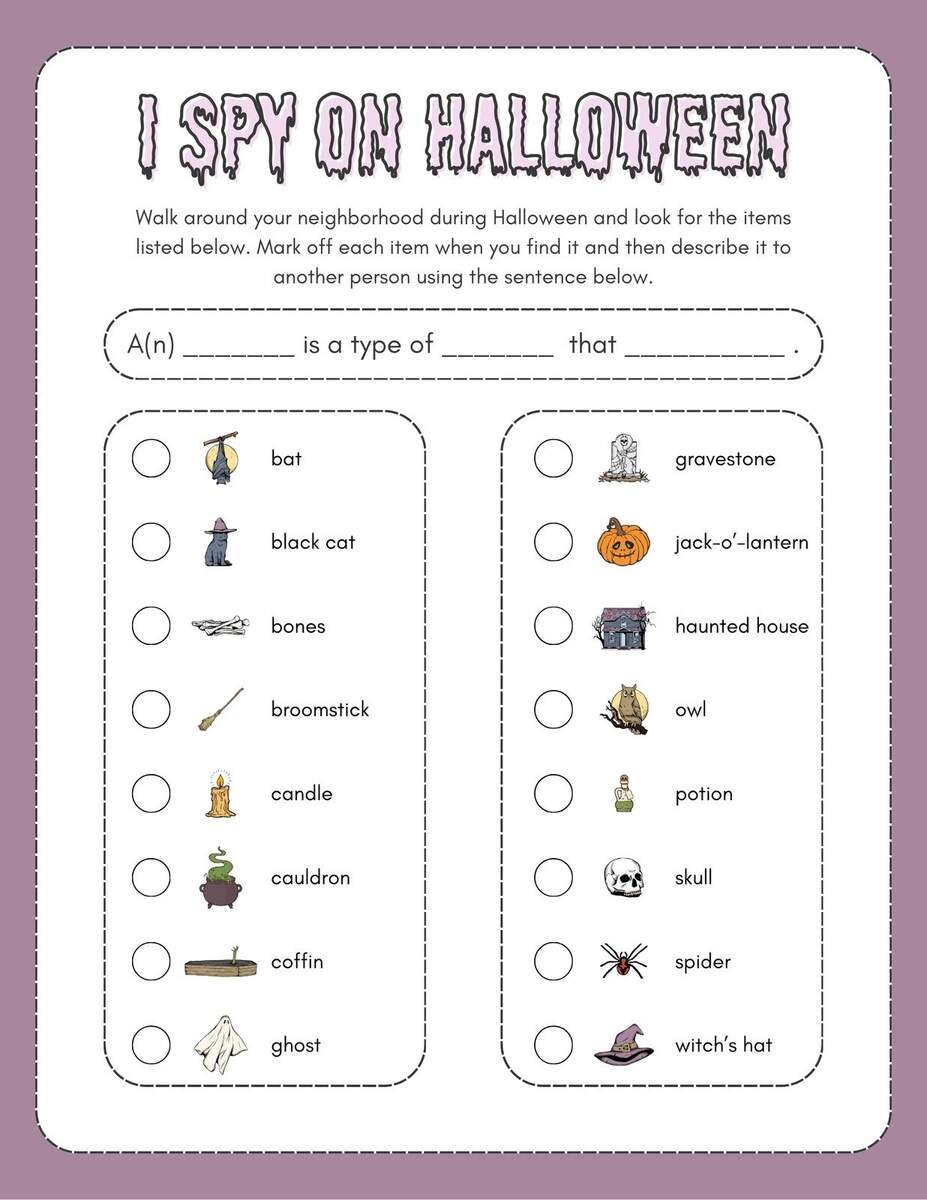 Free Printable Halloween Worksheet Templates To Edit Canva Free Printable Halloween Worksheet Templates To Edit Canva