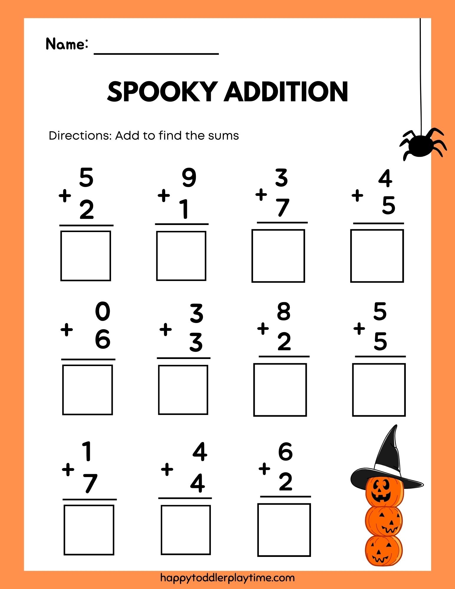 Free Printable Kindergarten Counting Worksheets Happy Toddler Playtime Back To School Worksheets For Kids ABCmouse