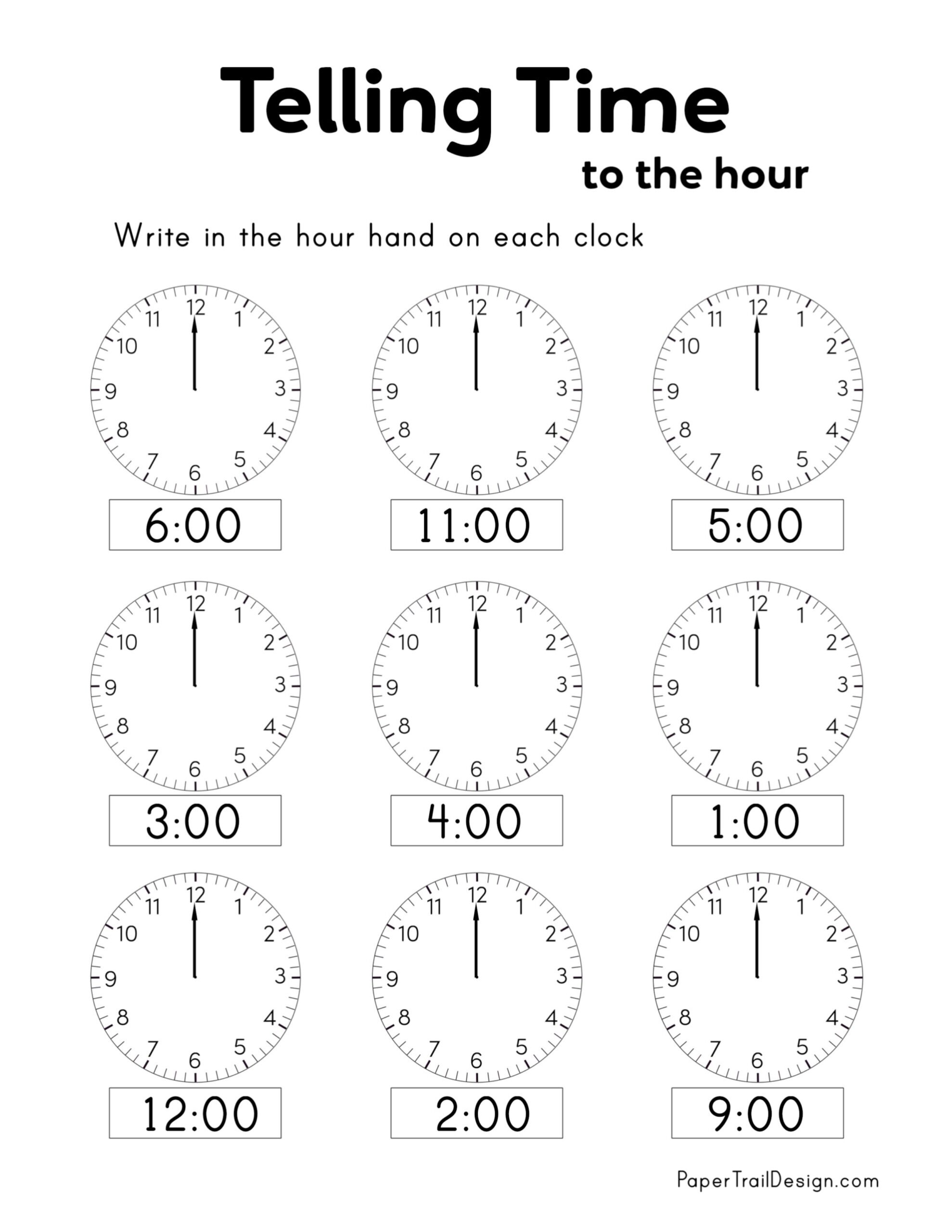 Clock Worksheets Quarter Past And Quarter To
