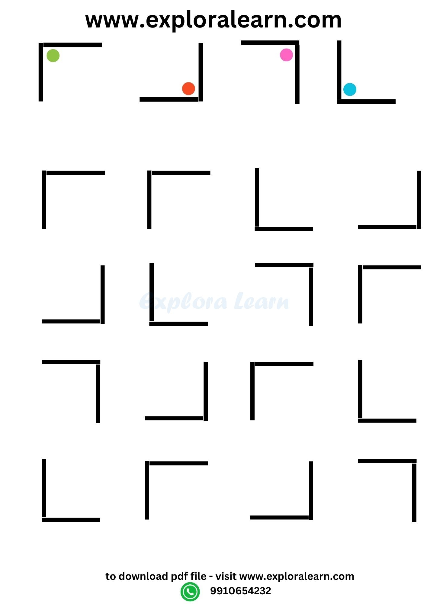 Fun Coding Worksheets For Kids 2 7 Years Offline Screen Free