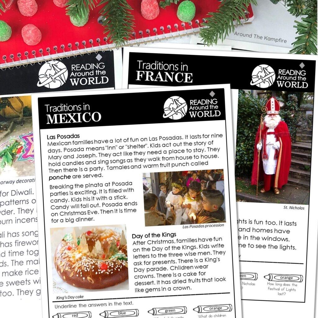 Fun Facts Activities To Learn Traditions At Christmas In Mexico Around The Kampfire