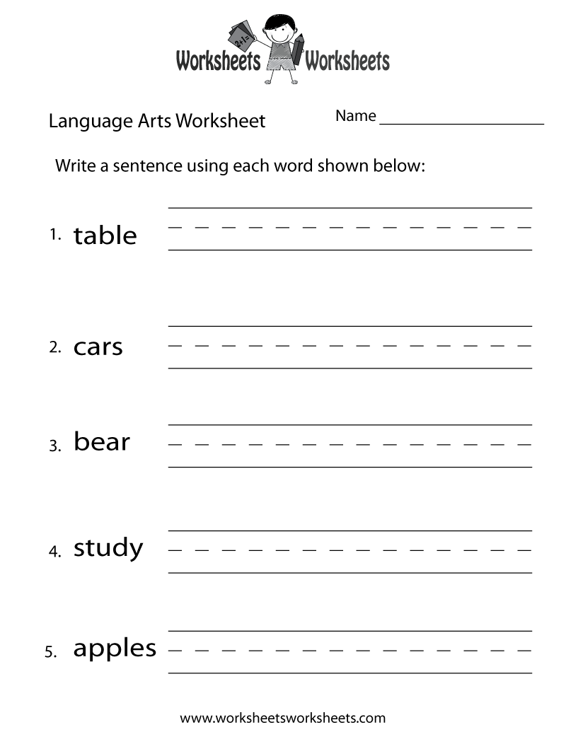 Fun Language Arts Worksheet Worksheets Worksheets Worksheets Library Fun Language Arts Worksheet Worksheets Worksheets Worksheets Library