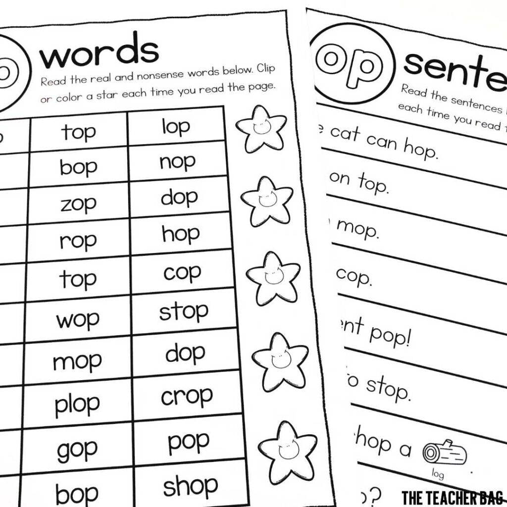 Fun Word Family Activities The Teacher Bag Fun Word Family Activities The Teacher Bag