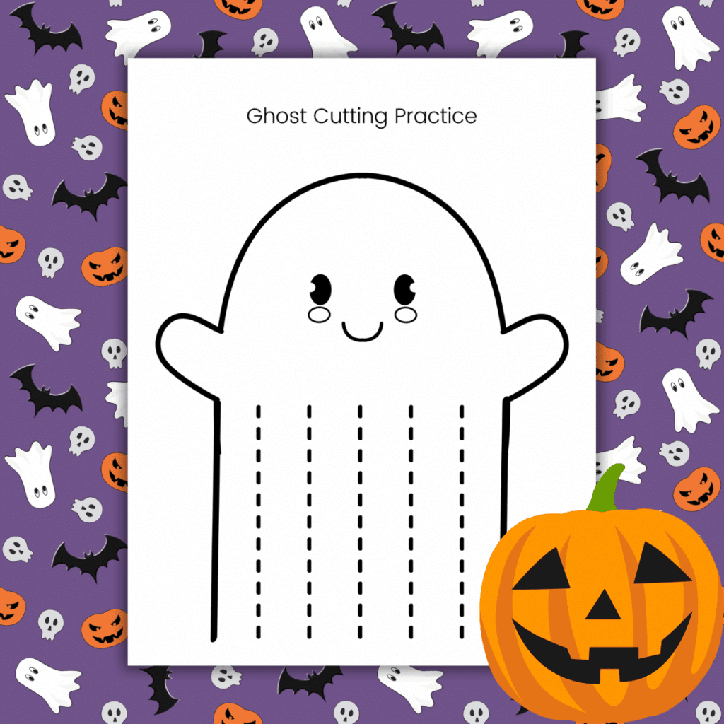 Ghost Cutting Skills Worksheets For Halloween Simply Full Of Delight Ghost Cutting Skills Worksheets For Halloween Simply Full Of Delight