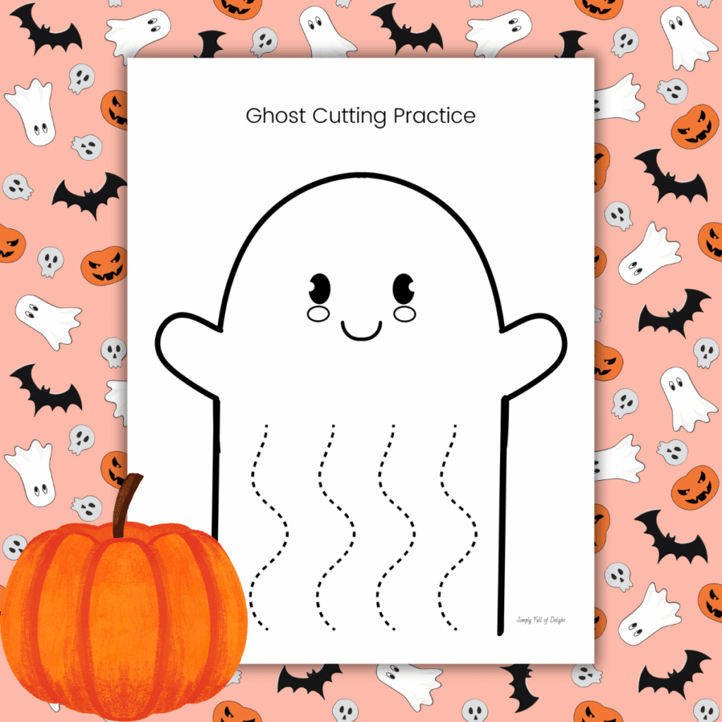 Ghost Cutting Skills Worksheets For Halloween Simply Full Of Delight Ghost Cutting Skills Worksheets For Halloween Simply Full Of Delight