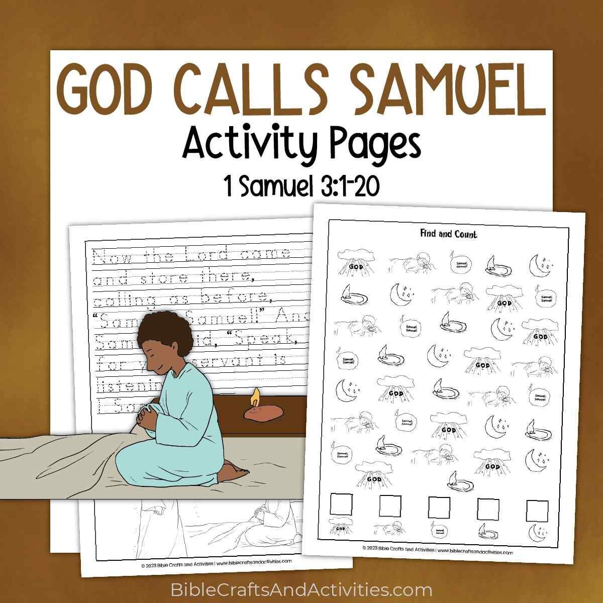 God Calls Samuel Activity Pages Bible Crafts Shop God Calls Samuel Activity Pages Bible Crafts Shop