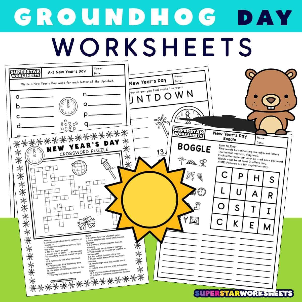 Groundhog Day Worksheets Free Printables Superstar Worksheets Groundhog Day Worksheets Free Printables Superstar Worksheets
