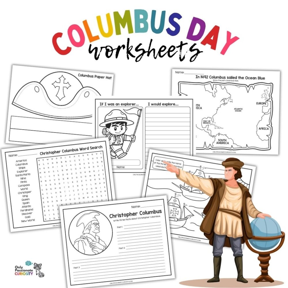 History Of Columbus Day Worksheet Pack Free Homeschool Deals History Of Columbus Day Worksheet Pack Free Homeschool Deals