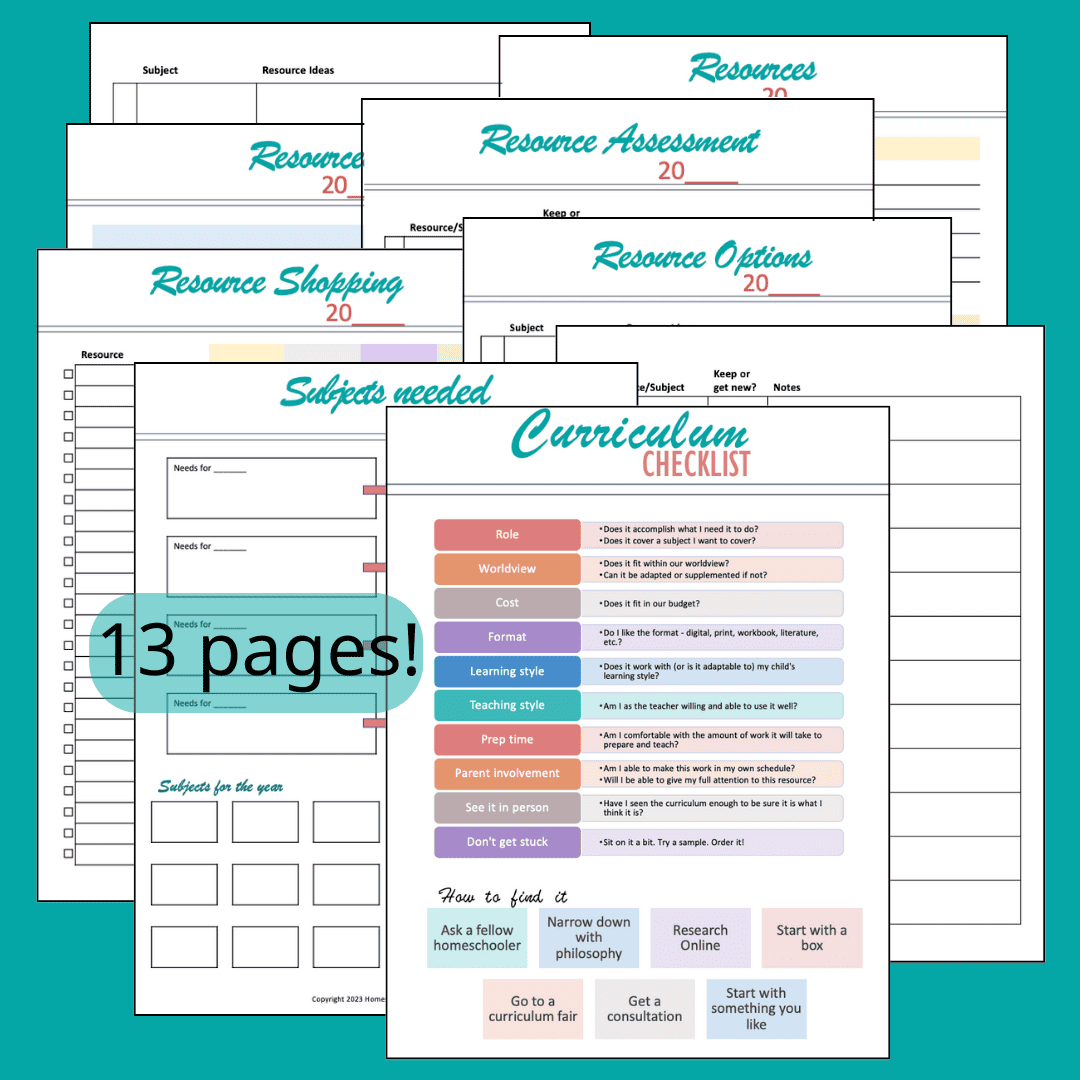 How To Create A Homeschool Plan That Works For You Homeschool Planning