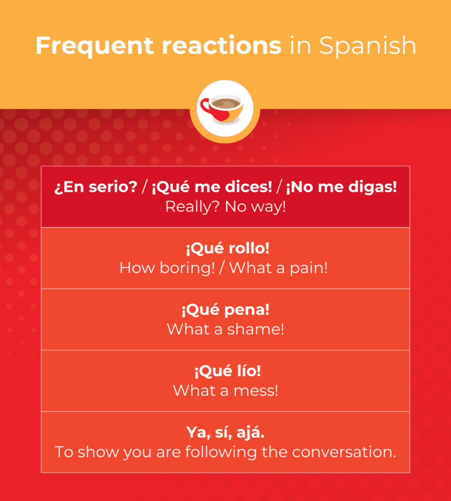How To React Like A Native Speaker Spanish Filler Words