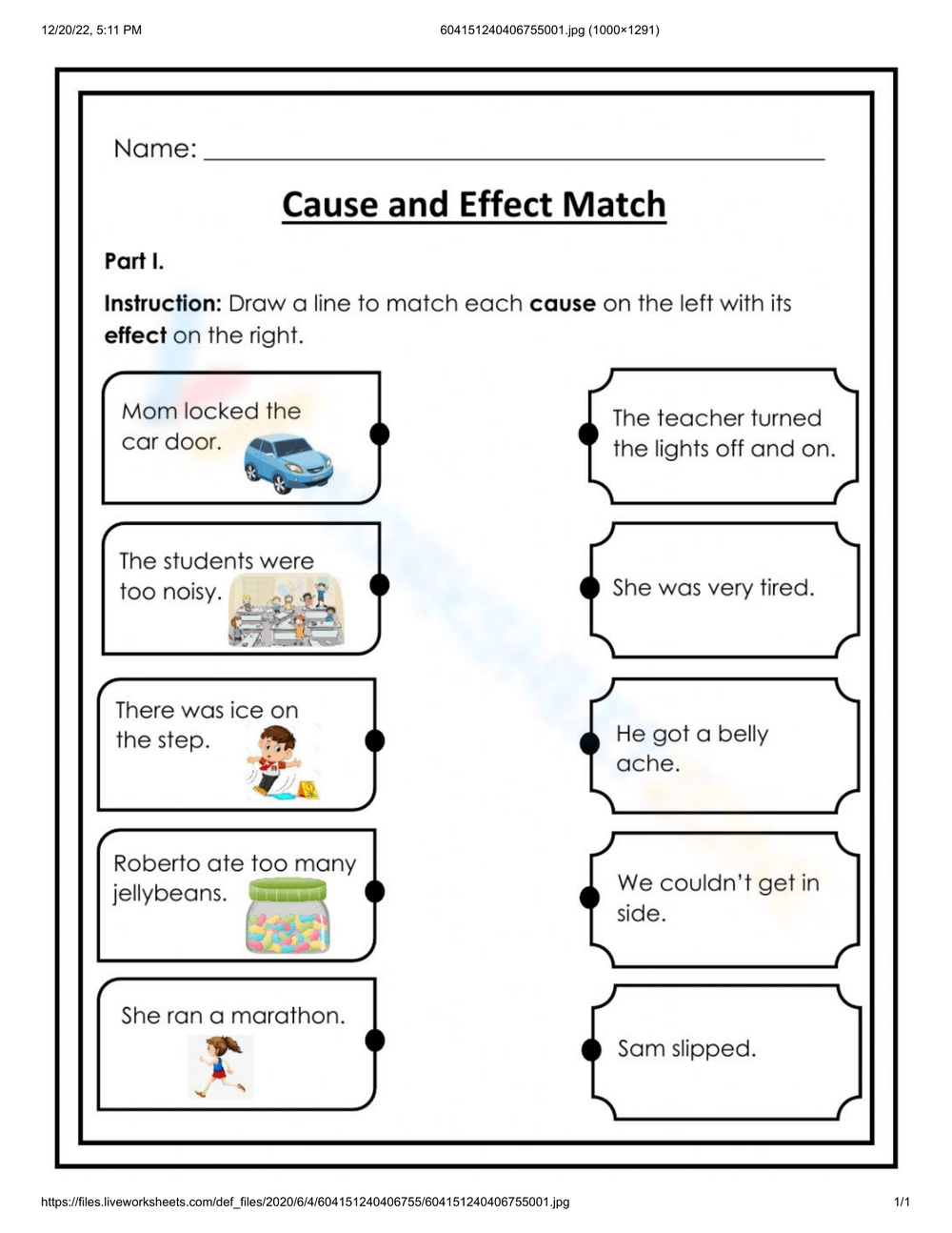Identify Cause And Effect Worksheet Worksheets Library Identify Cause And Effect Worksheet Worksheets Library
